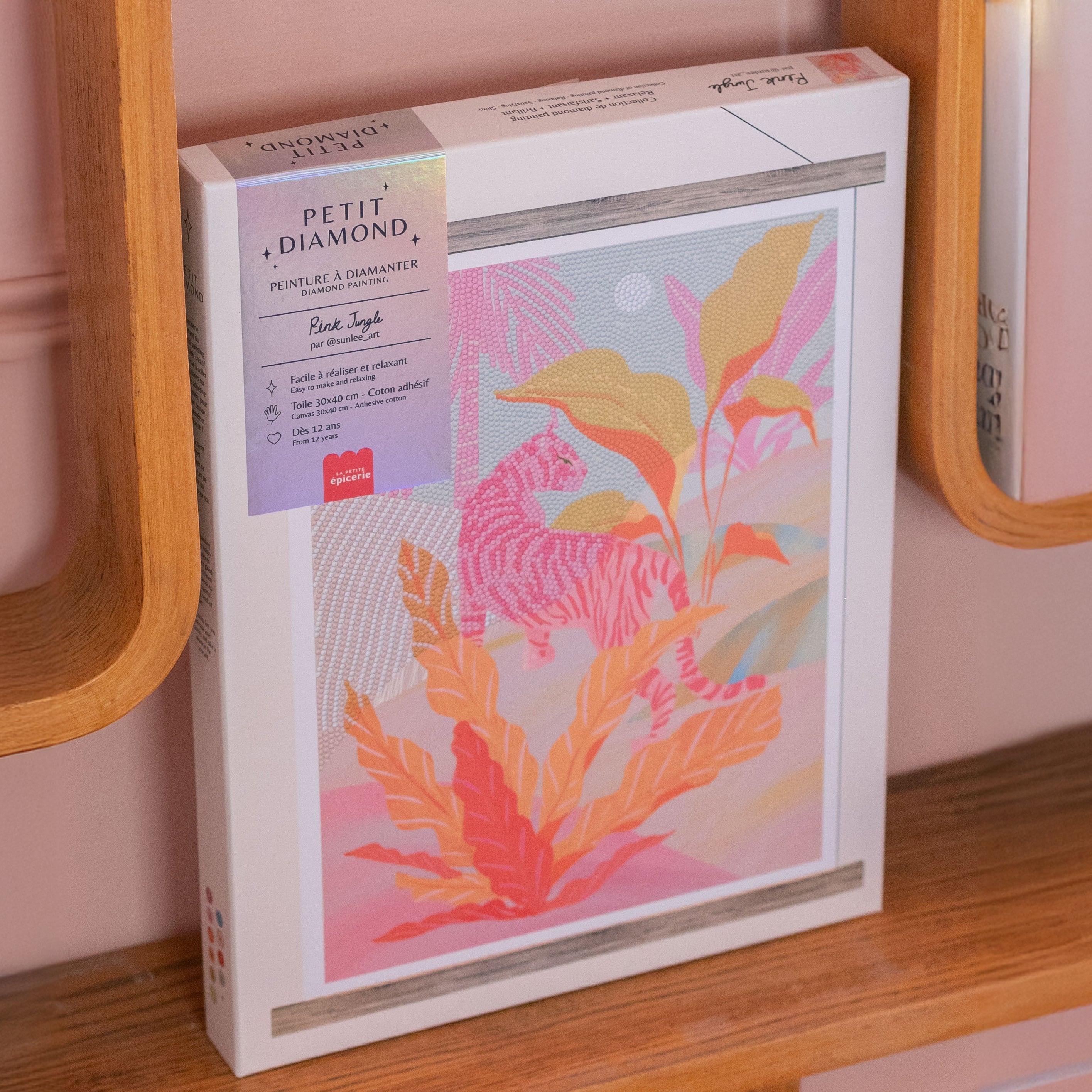 Pink Jungle - Kit Diamond Painting