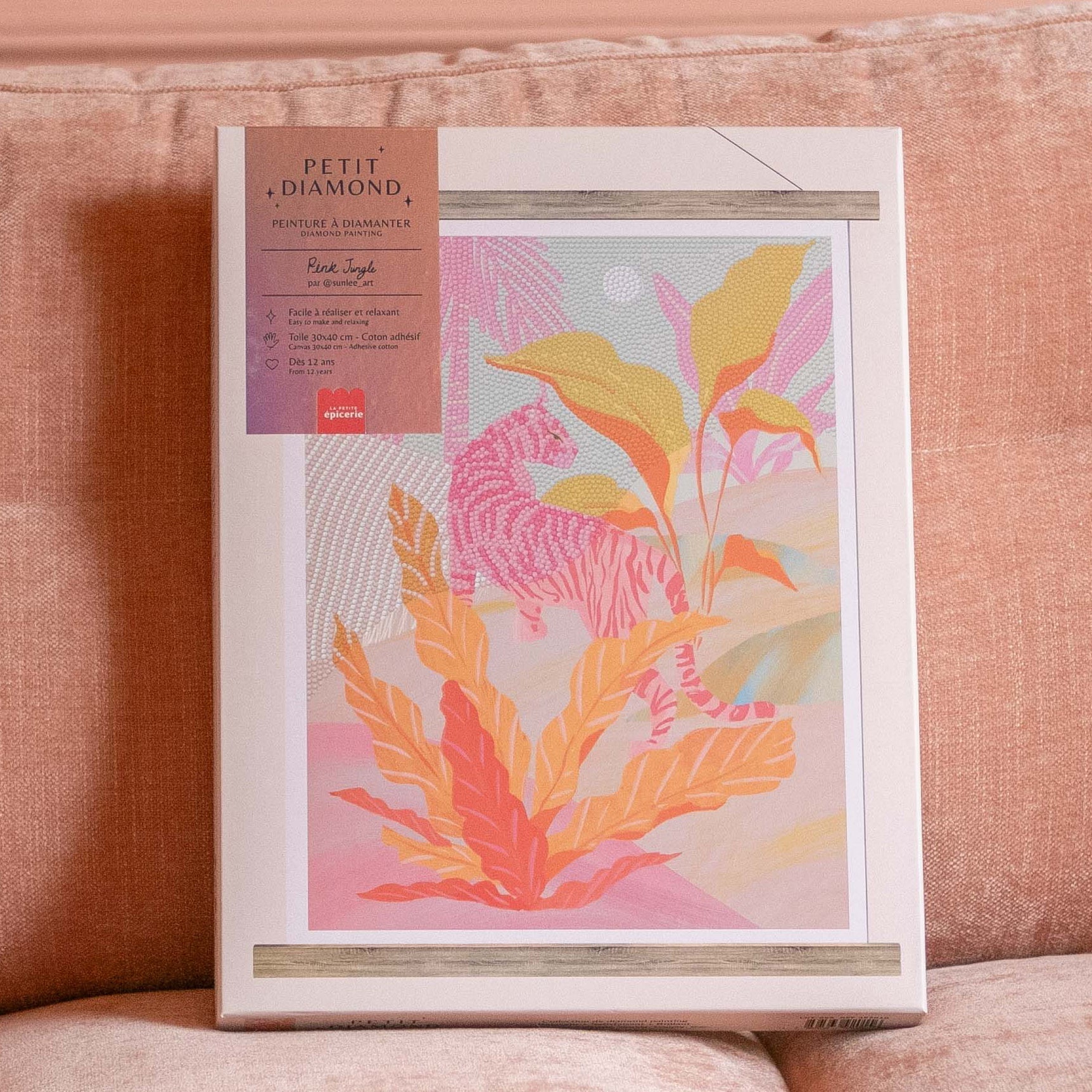 Pink Jungle - Kit Diamond Painting