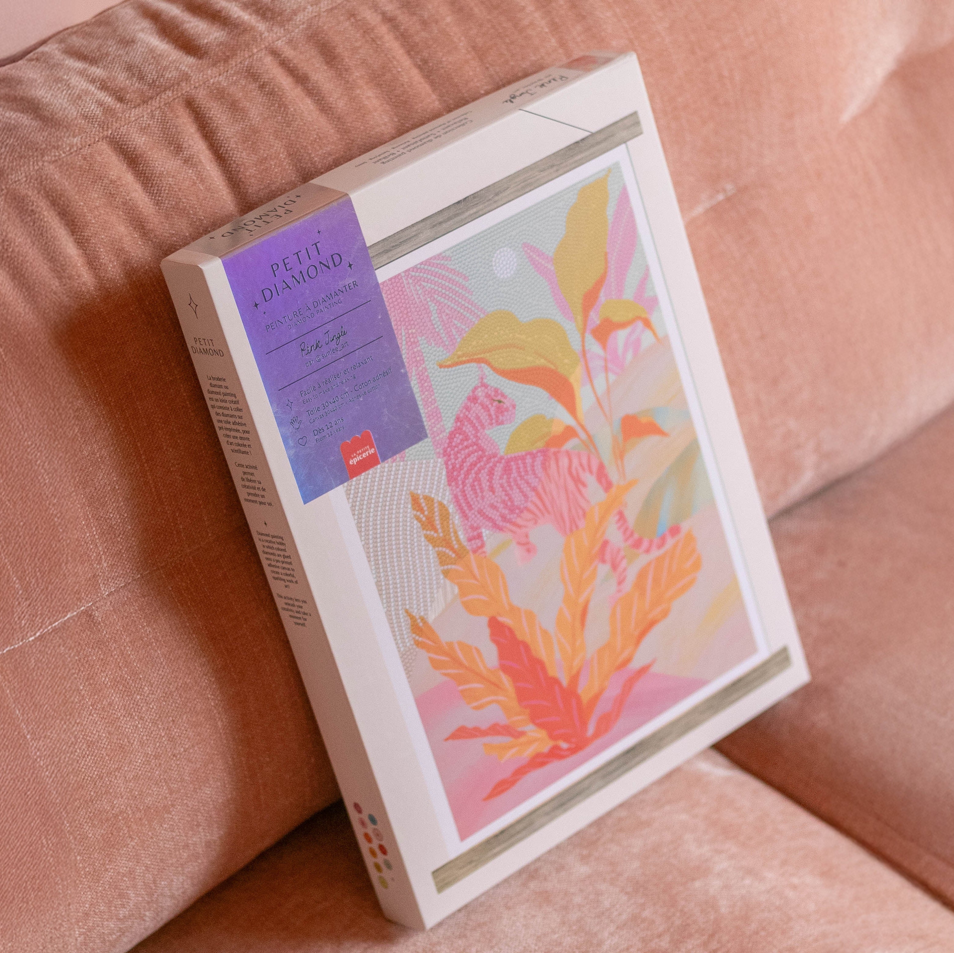 Pink Jungle - Kit Diamond Painting