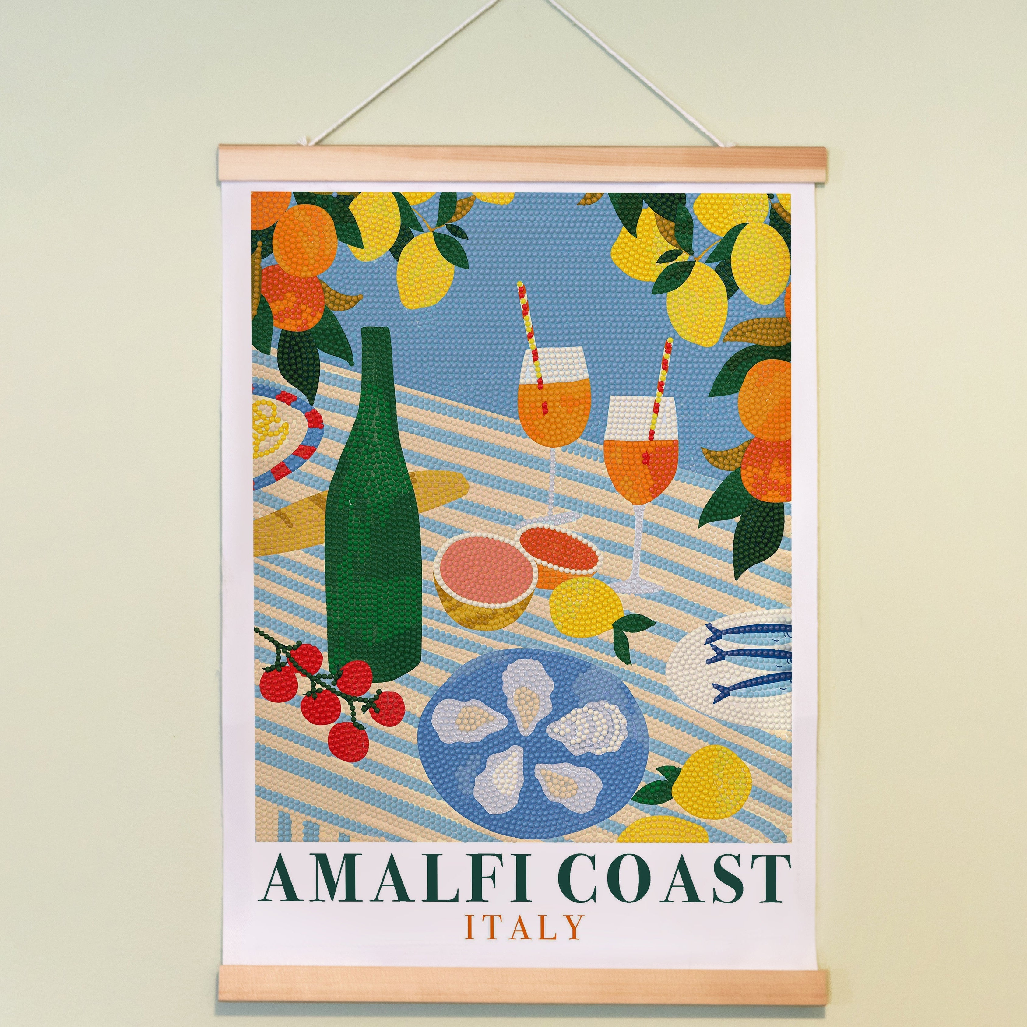 Amalfi Coast Aperitif - Kit Diamond Painting
