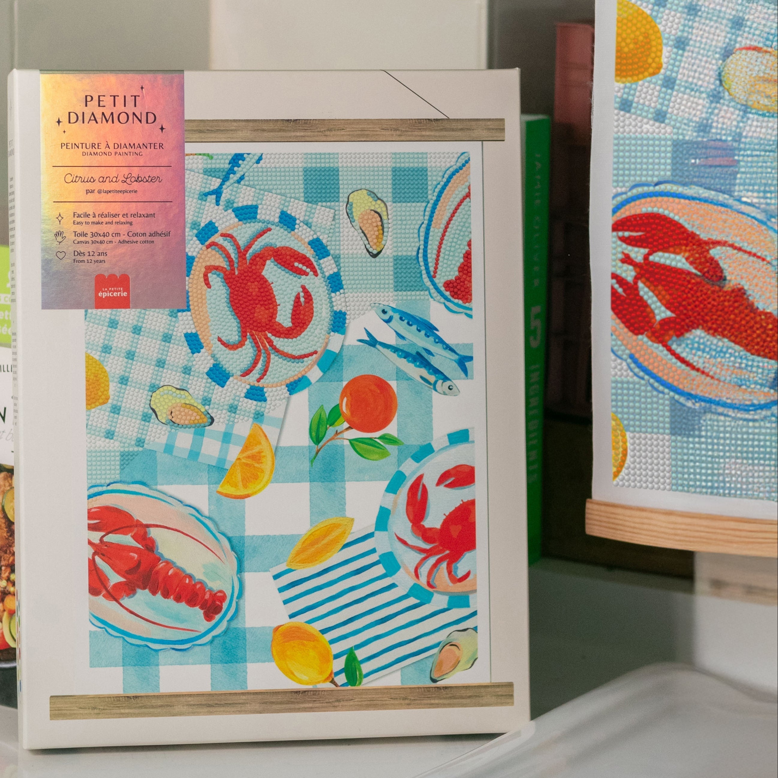 Citrus and Lobster - Kit Diamond Painting