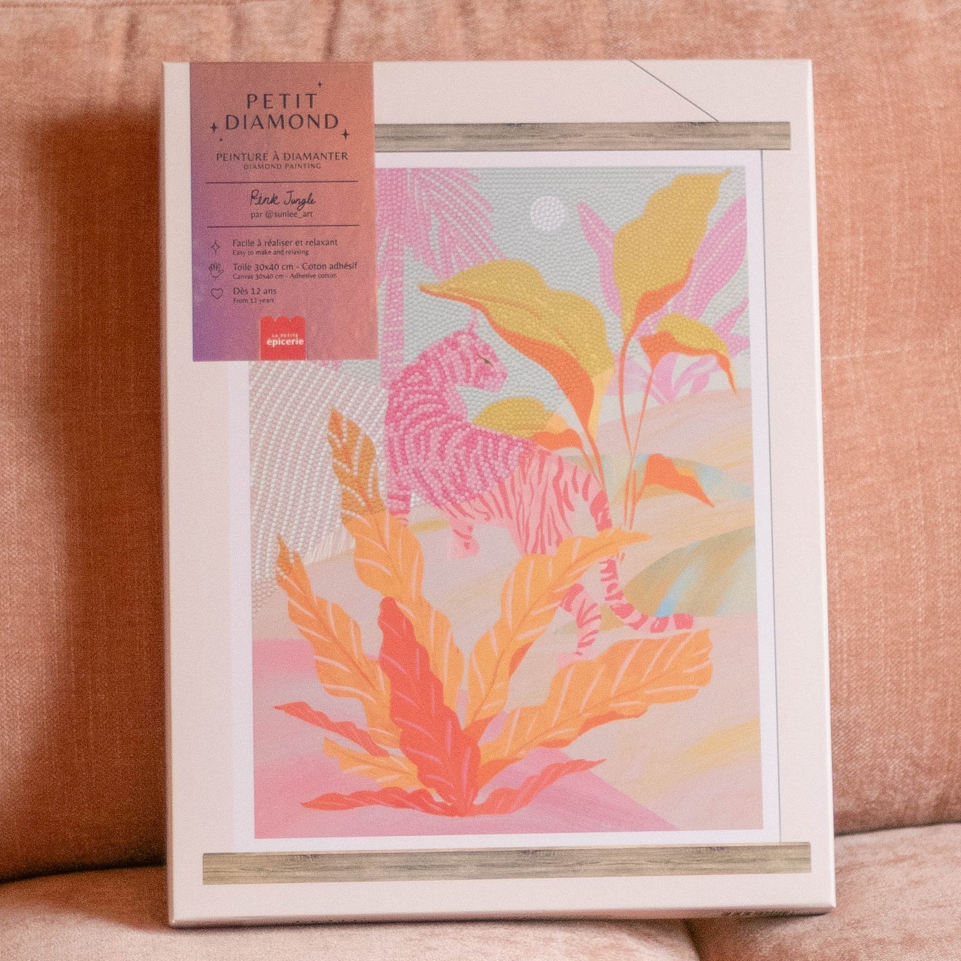 Pink Jungle - Kit Diamond Painting