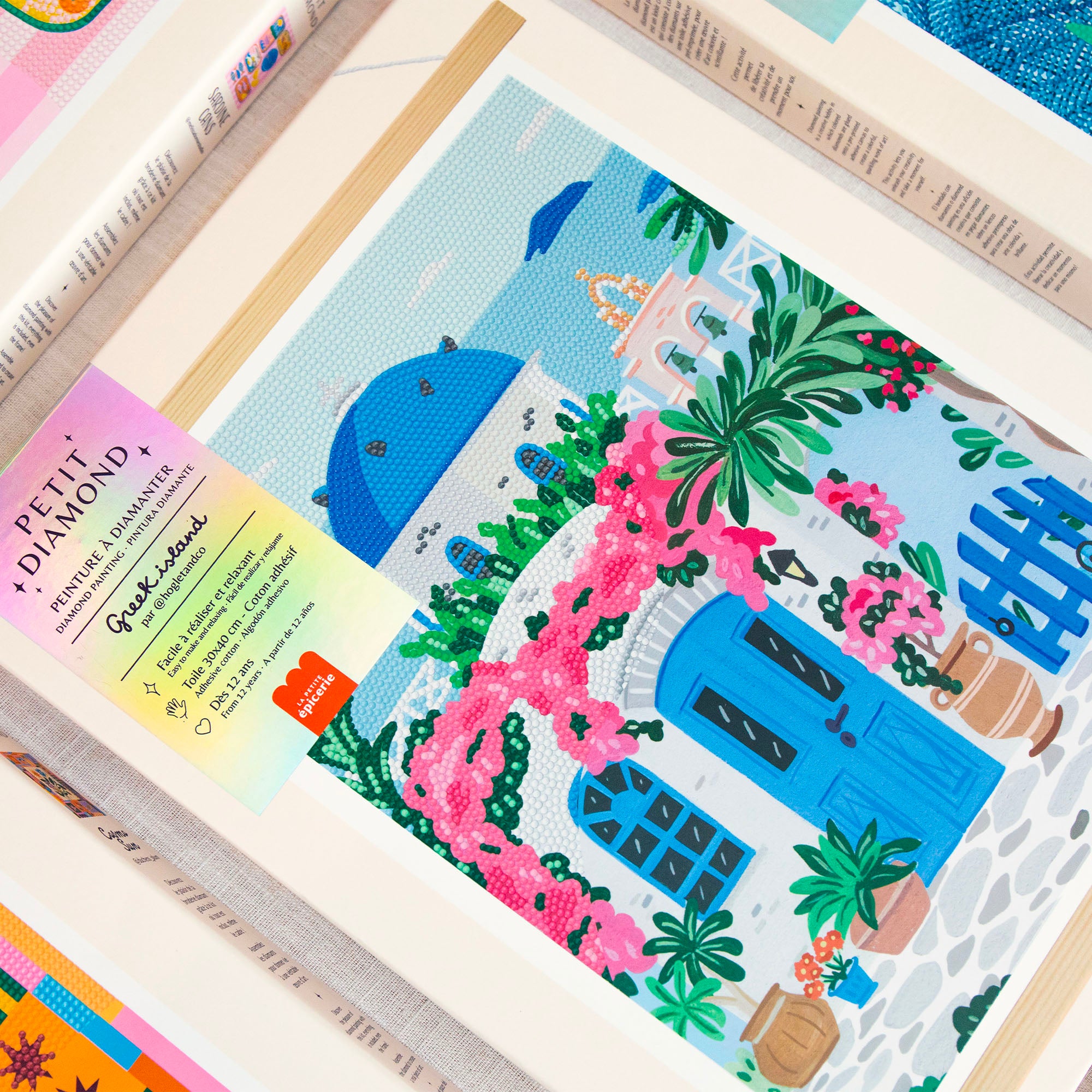 Greek Island - Kit Diamond Painting