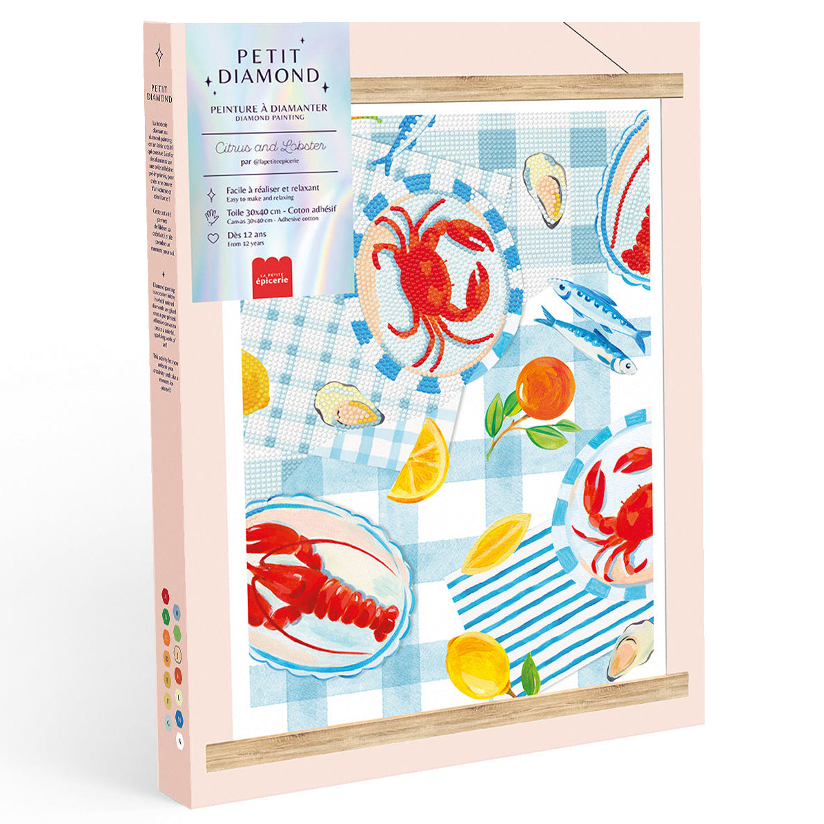 Citrus and Lobster - Kit Diamond Painting