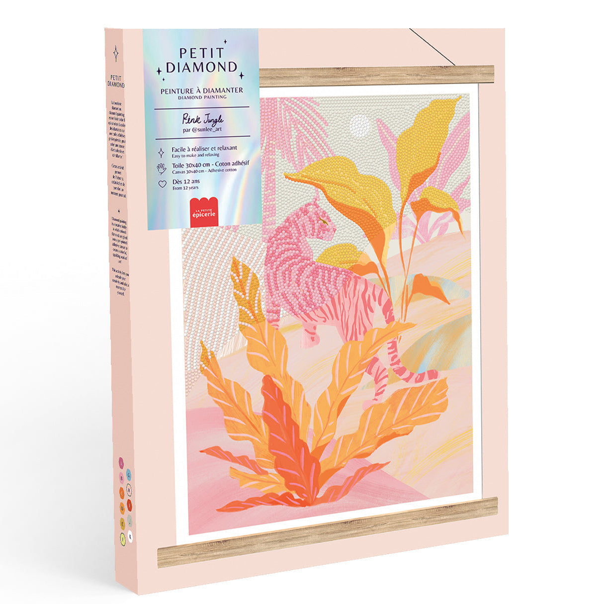 Pink Jungle - Kit Diamond Painting
