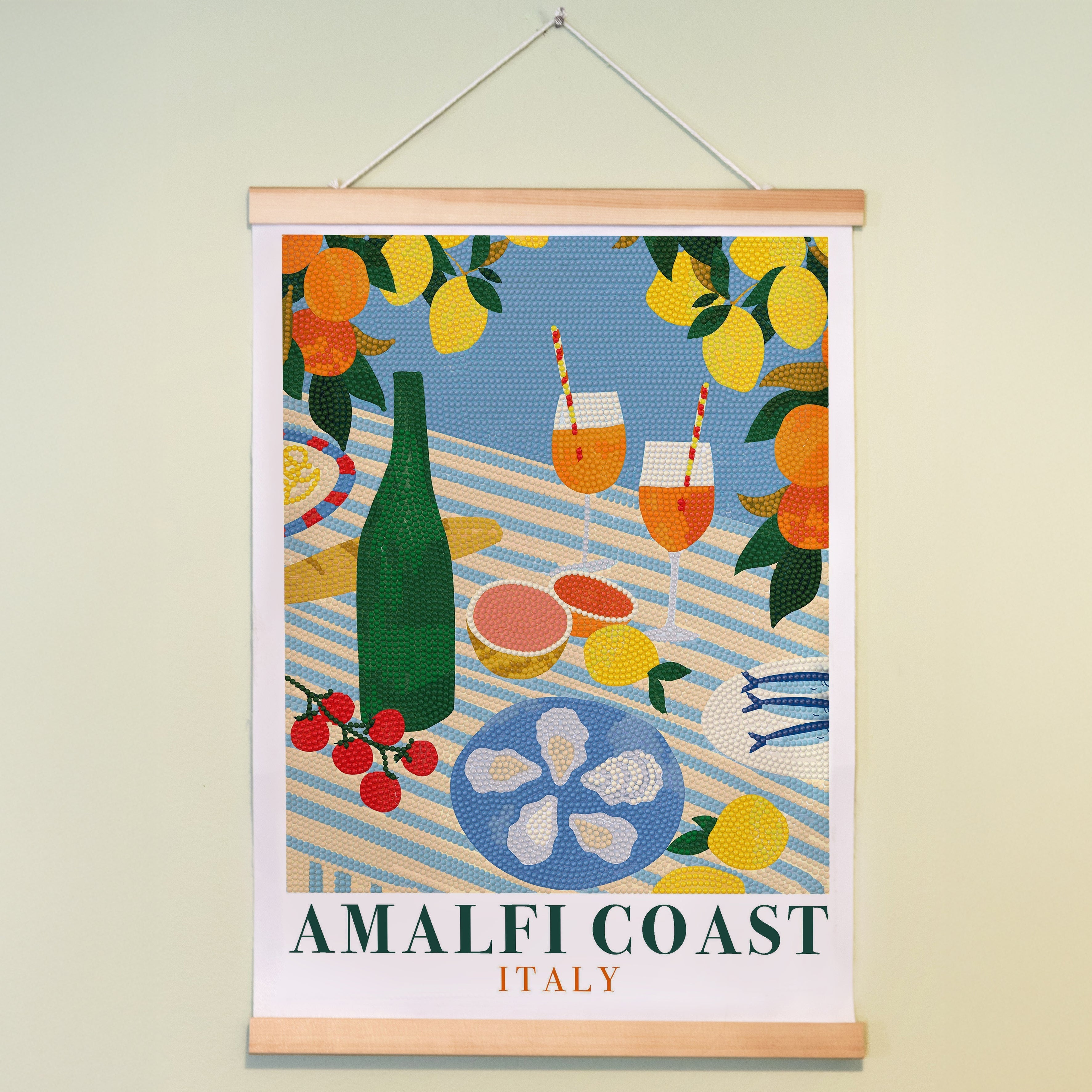 Amalfi Coast Aperitif - Kit Diamond Painting